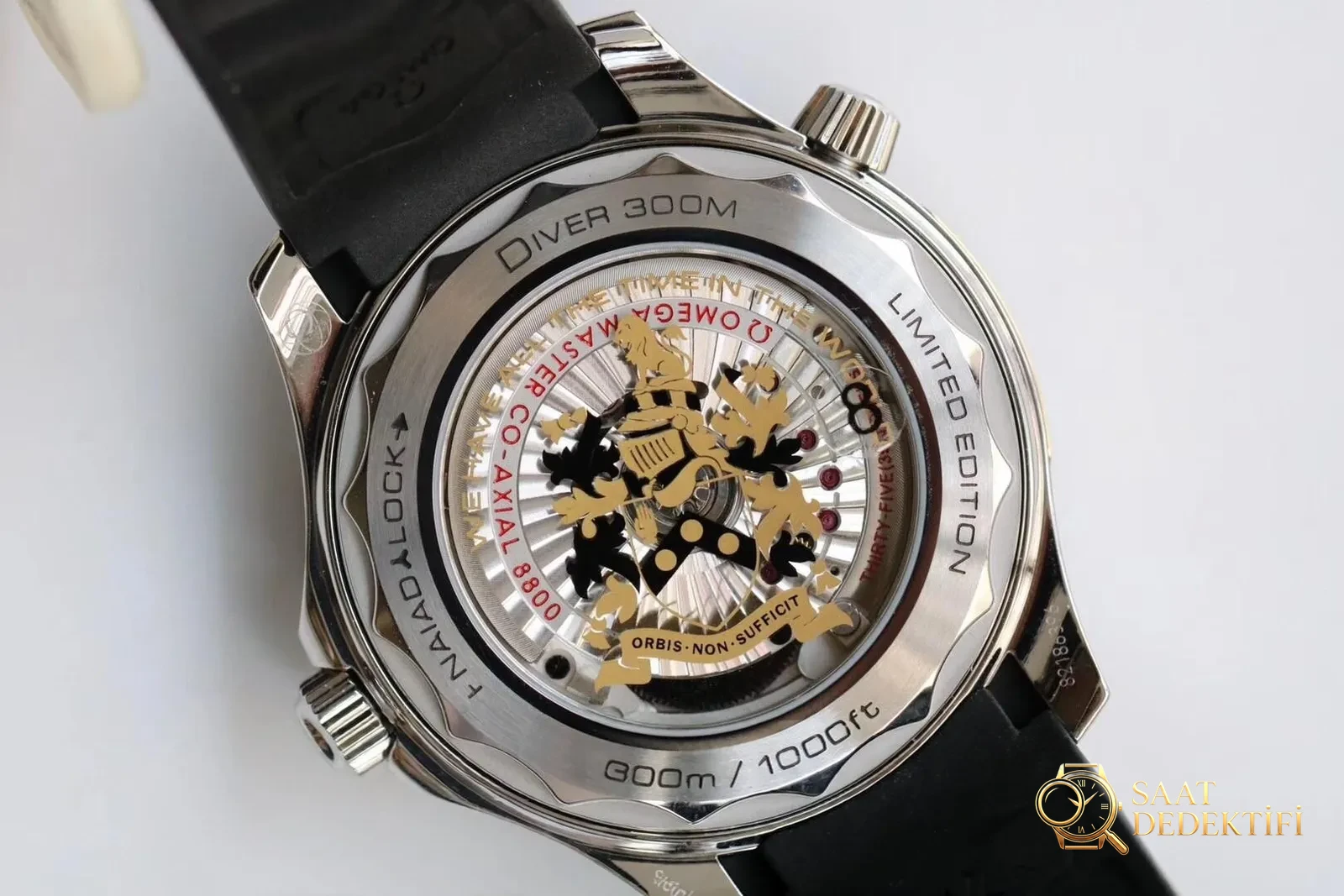 VS Factory Omega 007 Seamaster 300M James Bond Limited Edition Sökme İncelemesi - Tepe Koruması ve Ayar Fonksiyonu