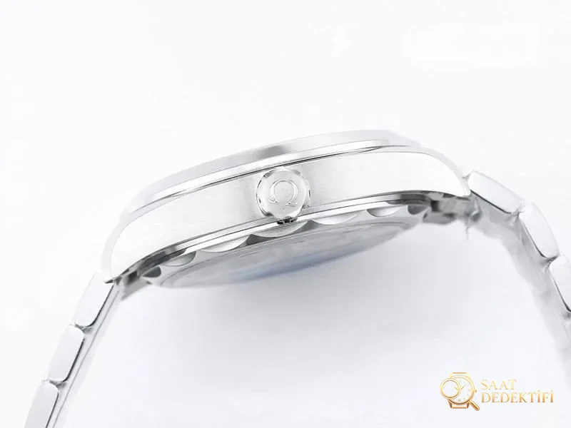 VS Factory Omega 150M World Time Koyu Mavi Replika Saat - VS Saat - Bilezik, Toka ve Klips Mekanizması