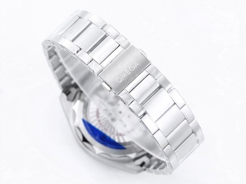 VS Factory Omega 150M World Time yeşil bezel yeşil kadran altın akrep-yelkovan replika saat - VS saat — 7. fotoğraf