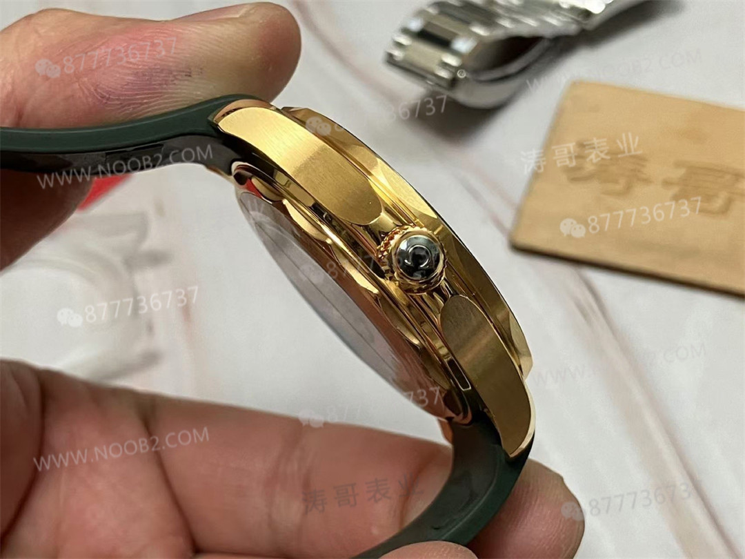 VS Factory Omega 2025 yeni Seamaster 300m altın yeşil kadran işçiliği nasıl? — 8. fotoğraf