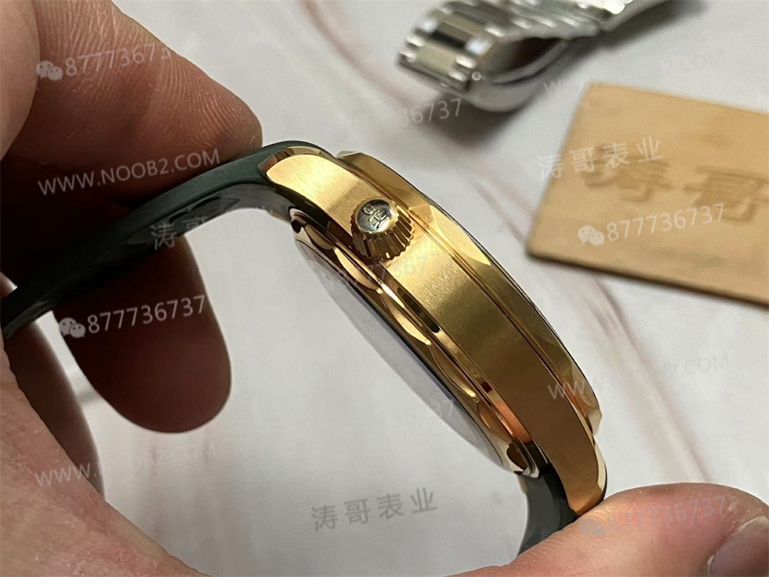 VS Factory Omega 2025 yeni Seamaster 300m altın yeşil kadran işçiliği nasıl? — 9. fotoğraf