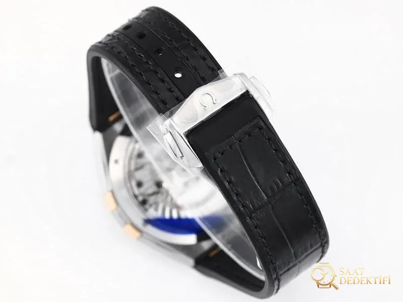 VS Factory Omega 5. Nesil Constellation Ara Rose Gold Baklava Kadranlı Replika Kol Saati - VS Saat - Bilekte Duruş ve Kasa Orantısı