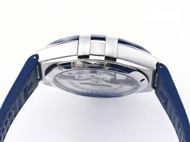 VS Factory Omega 5. Nesil Constellation Serisi Mavi Bezel Mavi Kadran Replika Kol Saati - VS Saat — 6. fotoğraf