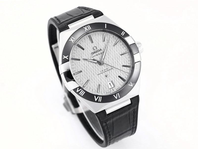 VS Factory Omega 5. Nesil Constellation Serisi Siyah Bezel Baklava Desenli Kadran Replika Saat - VS Watch — 3. fotoğraf