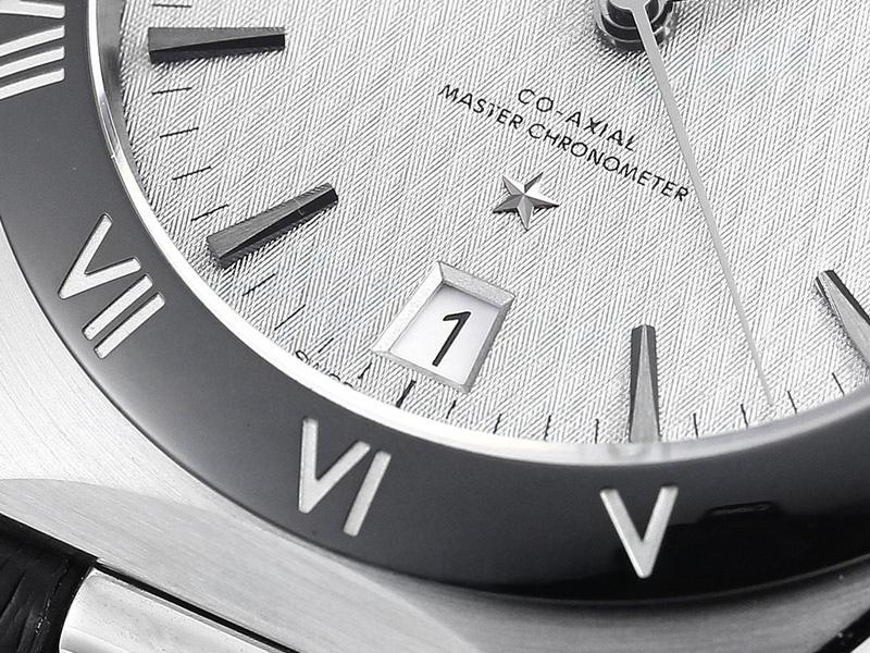 VS Factory Omega 5. Nesil Constellation Serisi Siyah Bezel Baklava Desenli Kadran Replika Saat - VS Watch — 4. fotoğraf