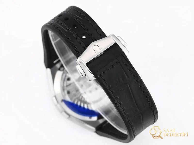 VS Factory Omega 5. Nesil Constellation Serisi Siyah Bezel Baklava Desenli Kadran Replika Saat - VS Watch - Bilekte Duruş ve Kasa Orantısı