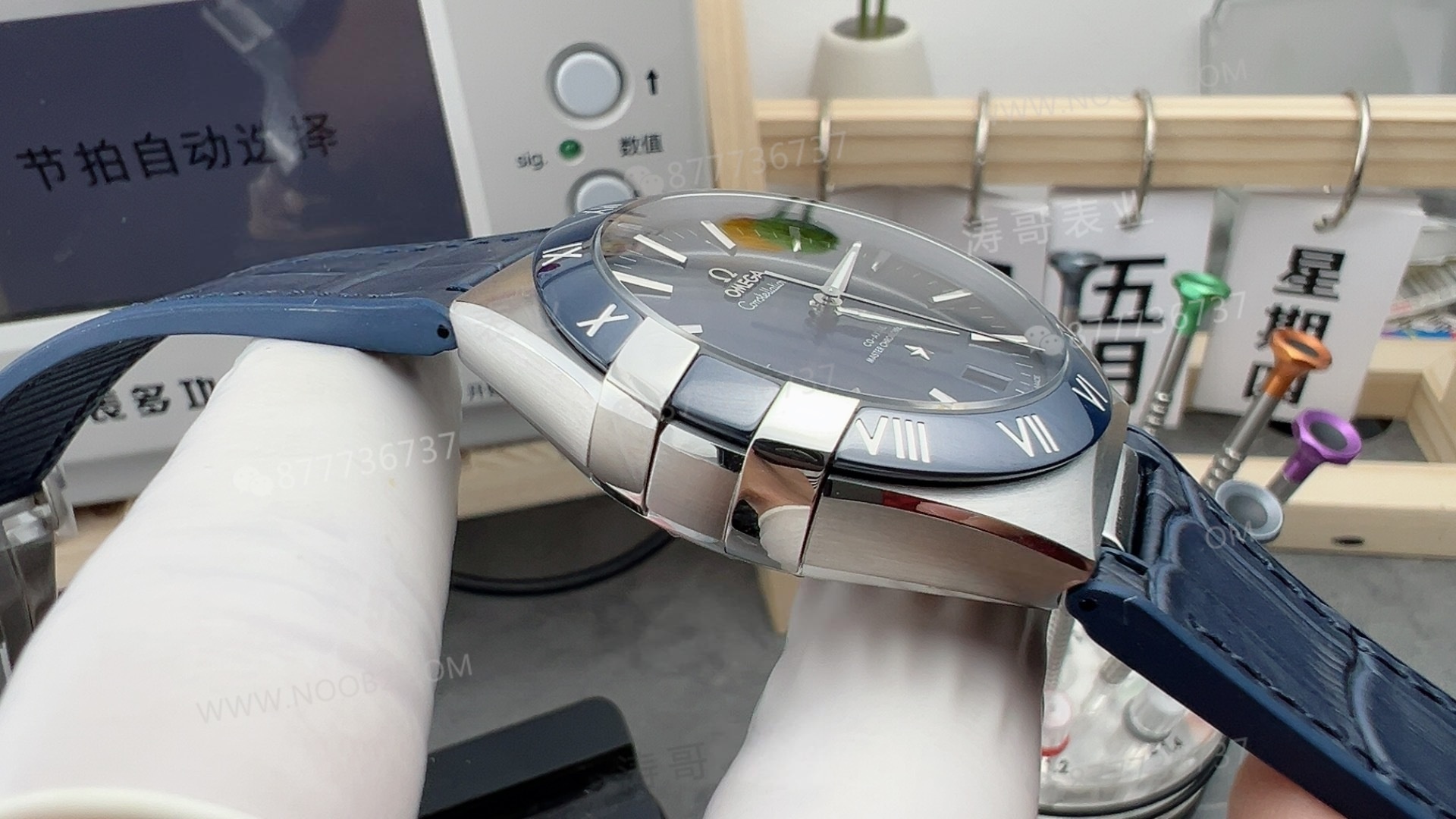 VS Factory Omega beşinci nesil Constellation, 8900 entegre mekanizmayla ilk bakışta replika belli eder mi? — 7. fotoğraf