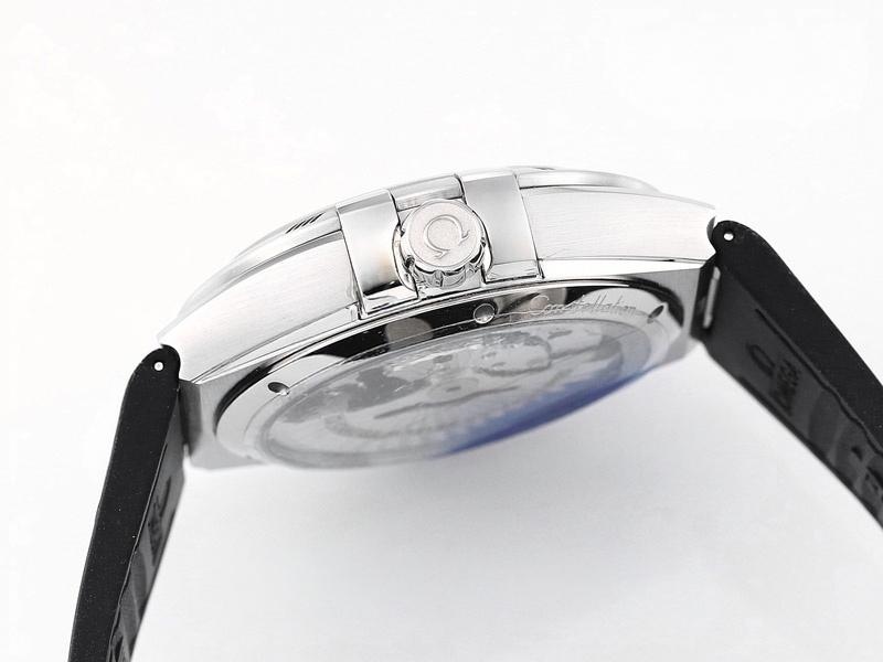 VS Factory Omega beşinci nesil Constellation serisi baklava desenli çelik bezelli replika kol saati - VS saat — 5. fotoğraf