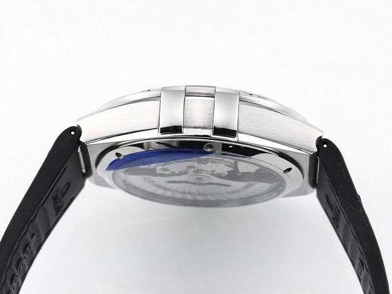 VS Factory Omega beşinci nesil Constellation serisi baklava desenli çelik bezelli replika kol saati - VS saat — 6. fotoğraf