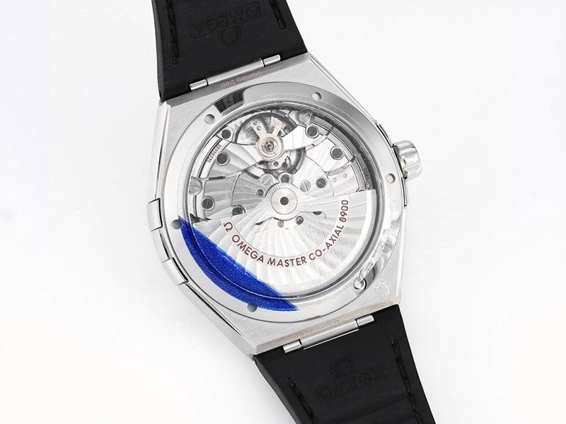 VS Factory Omega beşinci nesil Constellation serisi baklava desenli çelik bezelli replika kol saati - VS saat — 7. fotoğraf