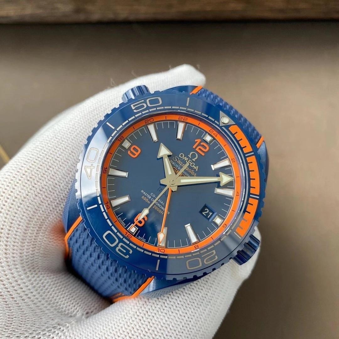 VS Factory Omega Bleu Profond Seamaster Planet Ocean 600M Mavi Seramik İnceleme — 3. fotoğraf