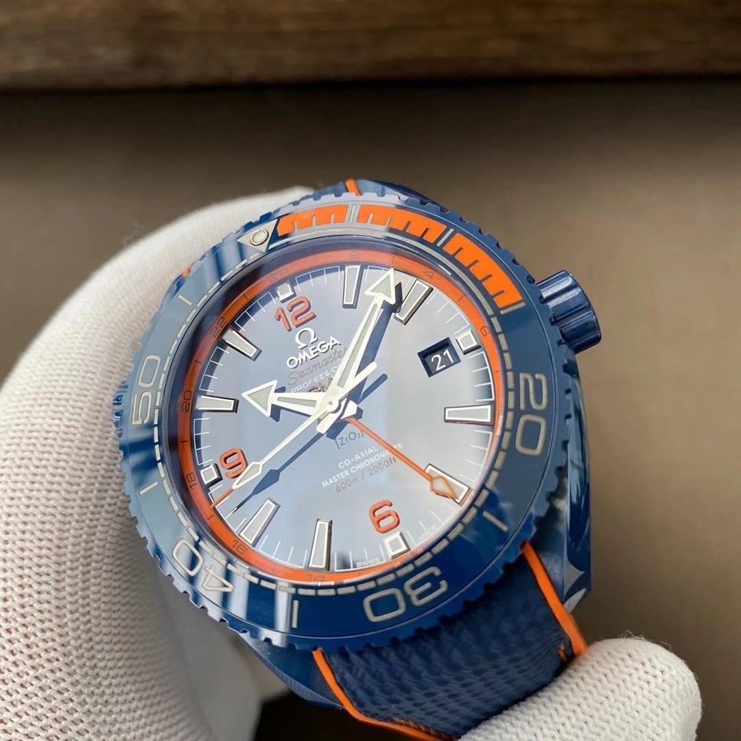 VS Factory Omega Bleu Profond Seamaster Planet Ocean 600M Mavi Seramik İnceleme — 4. fotoğraf
