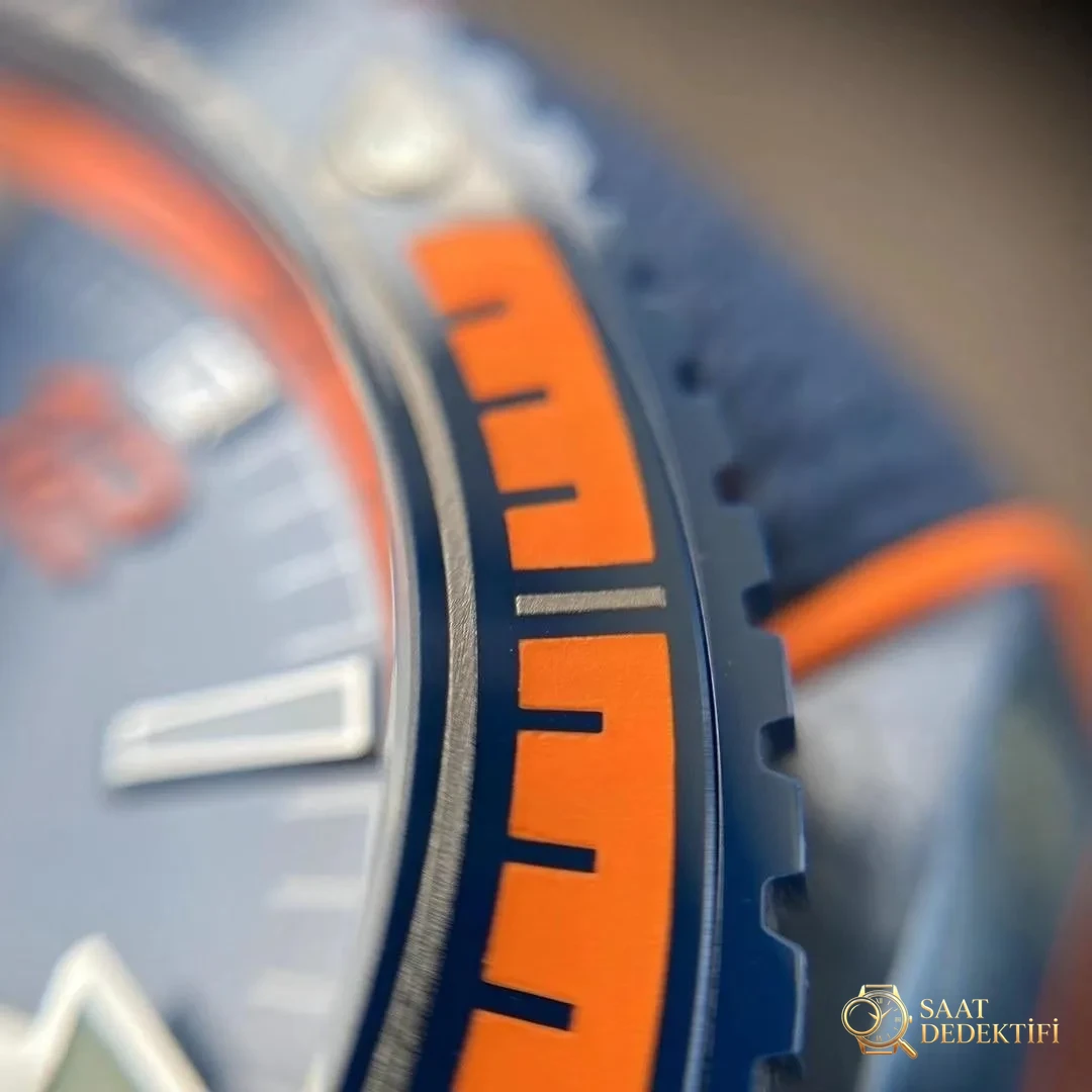 VS Factory Omega Bleu Profond Seamaster Planet Ocean 600M Mavi Seramik İnceleme - Bilezik, Toka ve Klips Mekanizması
