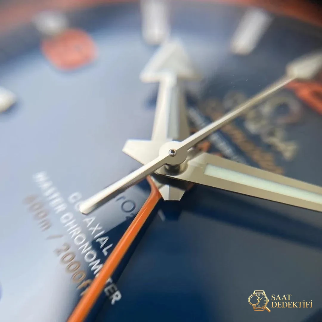 VS Factory Omega Bleu Profond Seamaster Planet Ocean 600M Mavi Seramik İnceleme - Klips Kilidi ve Lazer Damgalar