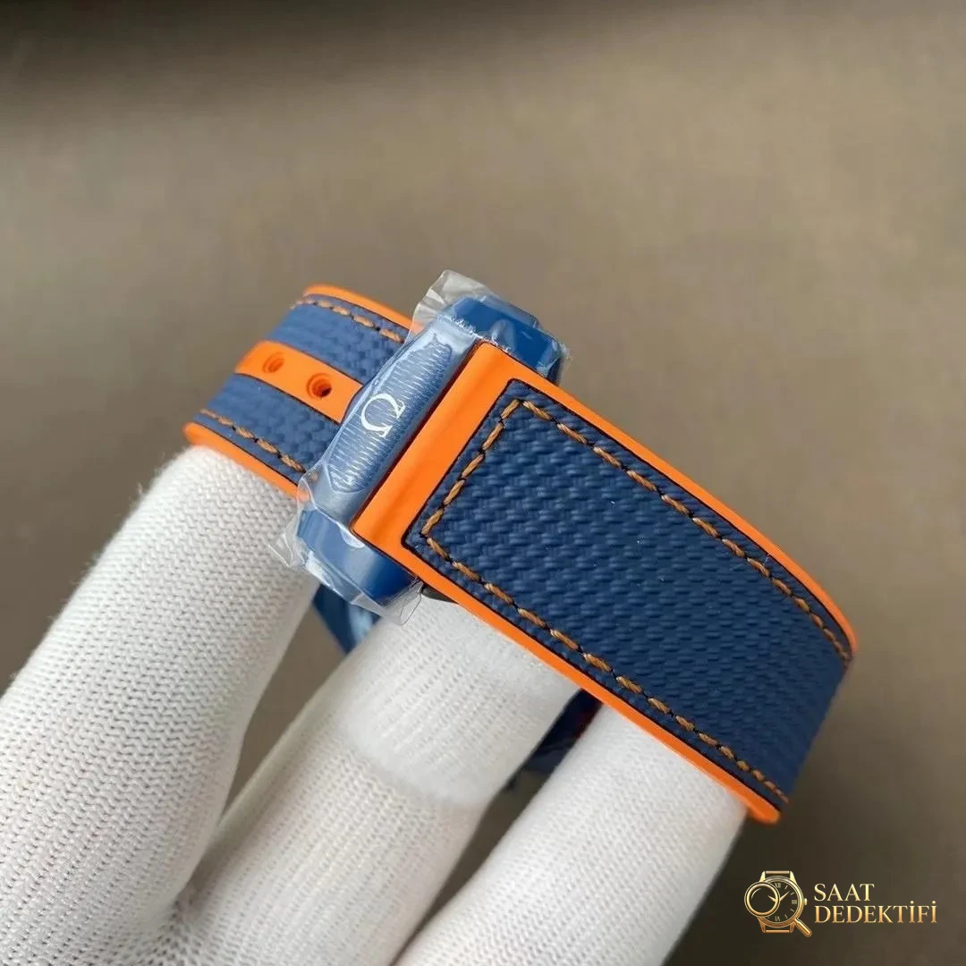 VS Factory Omega Bleu Profond Seamaster Planet Ocean 600M Mavi Seramik İnceleme - Kadran İbreleri ve Saniye Akışı