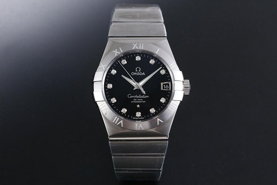 VS Factory Omega Constellation 123.10.38.21.51.001 replika saat - 38 milimetre modeli — 1. fotoğraf