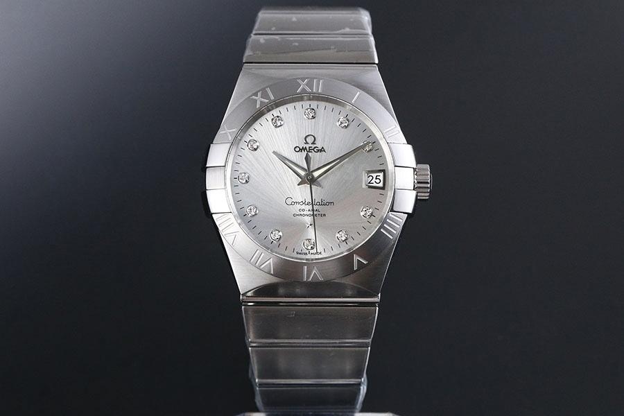 VS Factory Omega Constellation 123.10.38.21.52.001 replika kol saati - 38 mm model — 1. fotoğraf