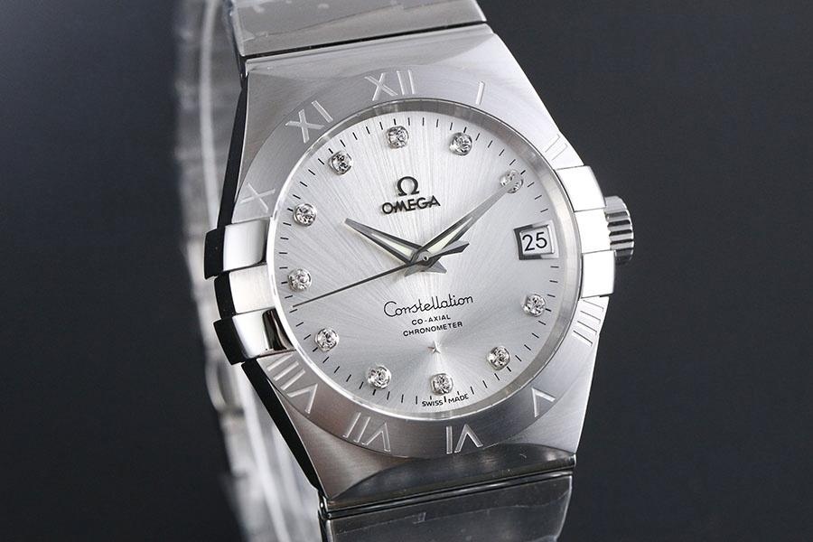 VS Factory Omega Constellation 123.10.38.21.52.001 replika kol saati - 38 mm model — 2. fotoğraf
