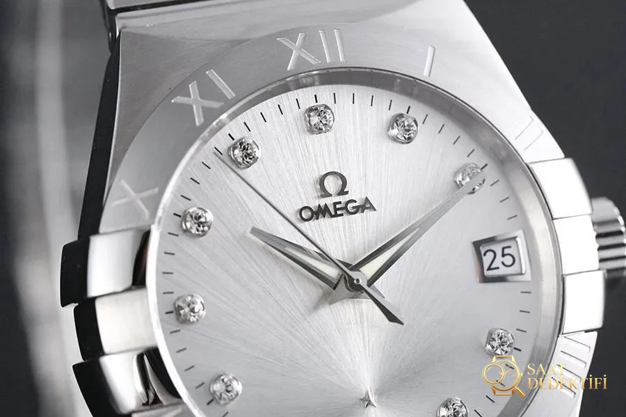 VS Factory Omega Constellation 123.10.38.21.52.001 replika kol saati - 38 mm model - Kasa Profili ve Kurma Kolu İncelemesi