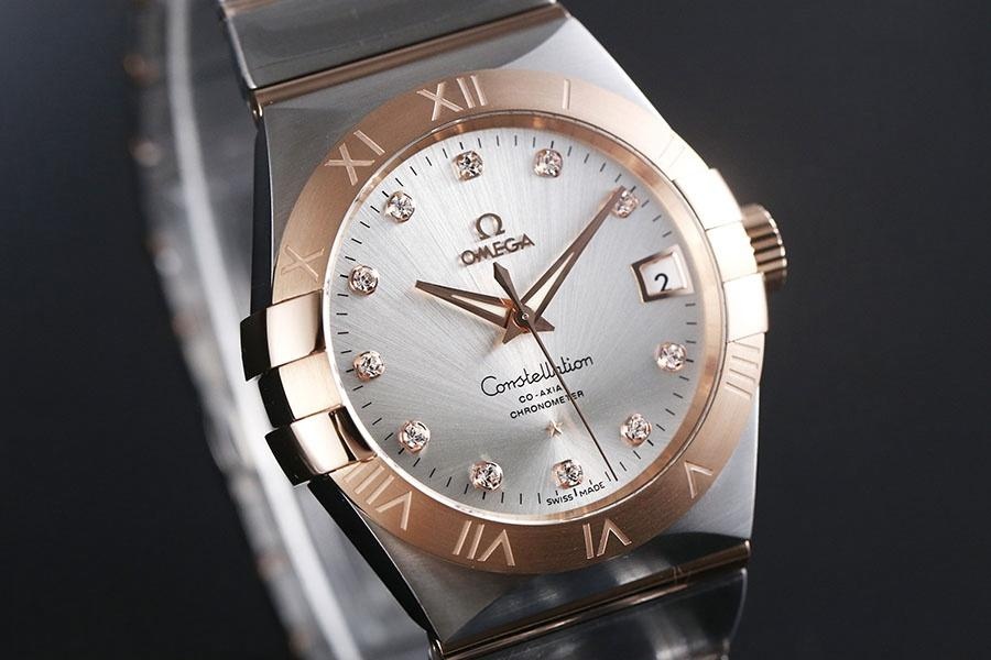 VS Factory Omega Constellation 123.20.38.21.08.001 replika saat - 38 mm — 2. fotoğraf