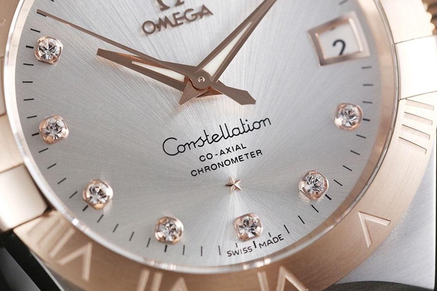 VS Factory Omega Constellation 123.20.38.21.08.001 replika saat - 38 mm — 4. fotoğraf