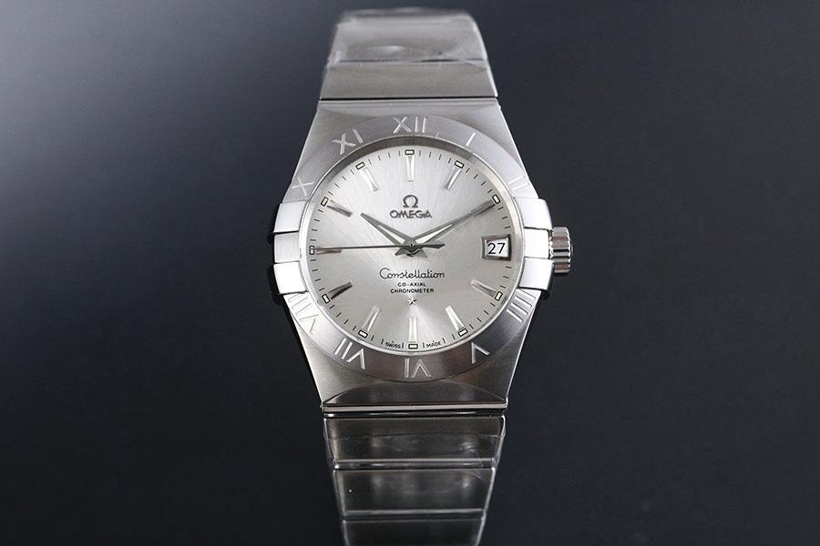 VS Factory Omega Constellation 123.20.38.21.08.001 replika saat - 38 mm model — 1. fotoğraf