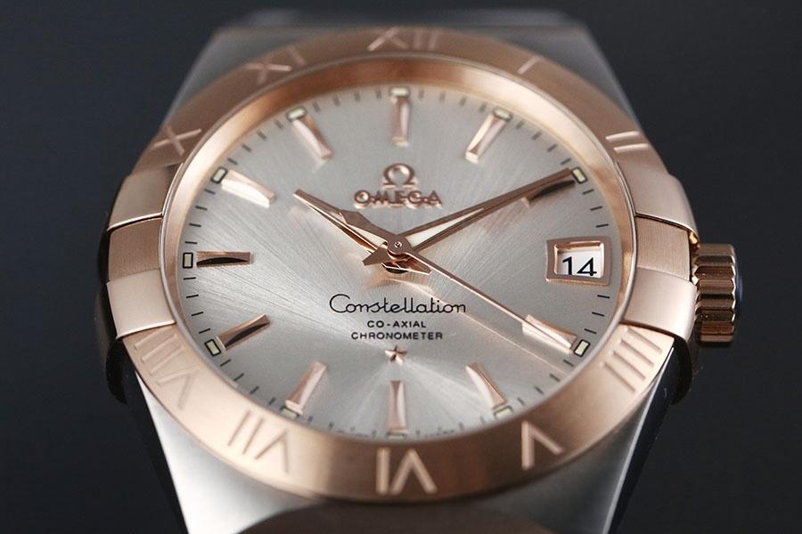 VS Factory Omega Constellation 123.20.38.21.08.001 replika saat - 38 mm model — 5. fotoğraf