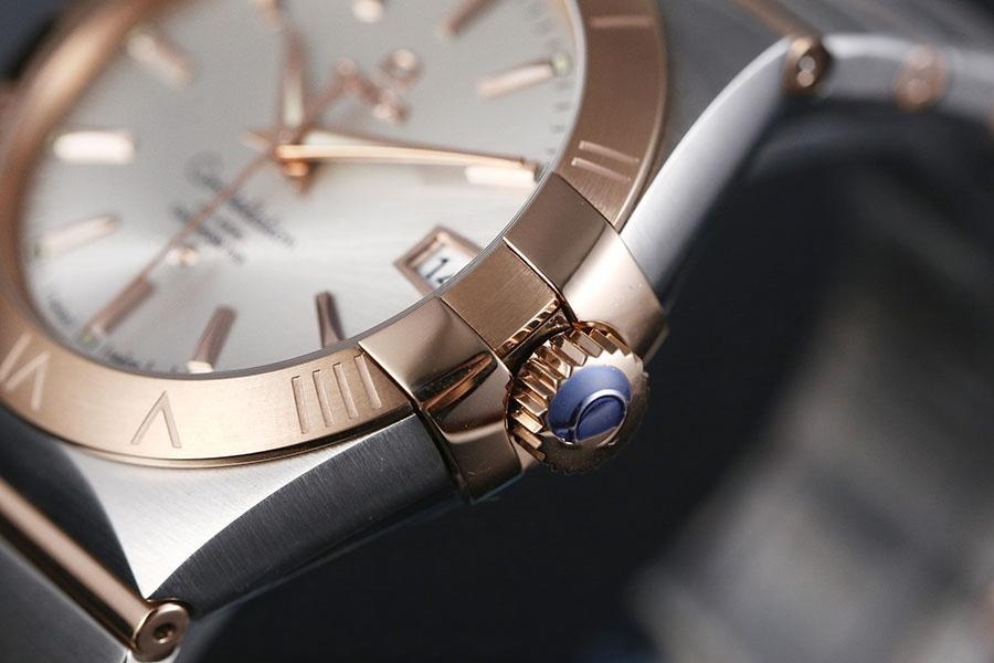 VS Factory Omega Constellation 123.20.38.21.08.001 replika saat - 38 mm model — 6. fotoğraf