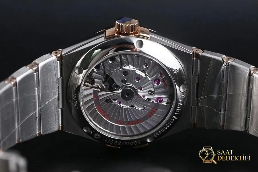 VS Factory Omega Constellation 123.20.38.21.08.001 replika saat - 38 mm model - Klips Kilidi ve Lazer Damgalar