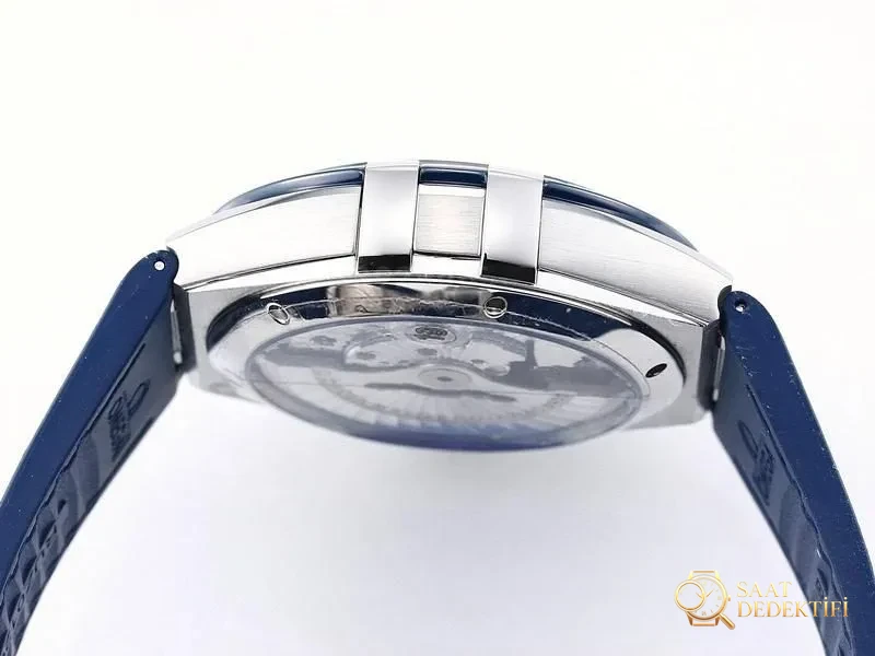 VS Factory Omega Constellation 5. Nesil Mavi Bezel Beyaz Kadran Replika Kol Saati - VS Saat - Makro Kadran ve İndeks İşçiliği
