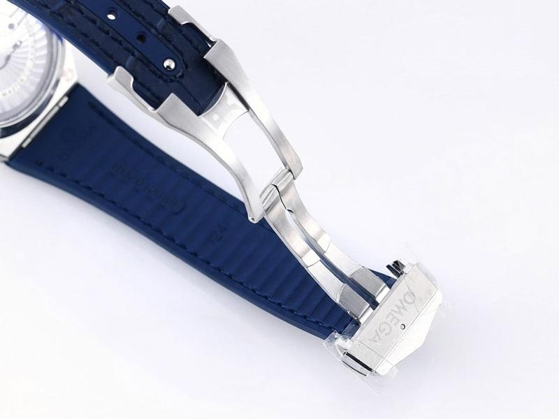 VS Factory Omega Constellation 5. Nesil Mavi Bezel Beyaz Kadran Replika Kol Saati - VS Saat — 8. fotoğraf