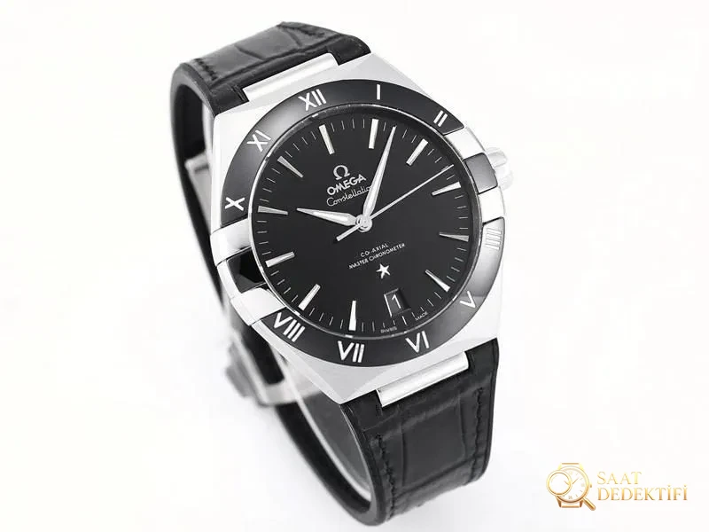 VS Factory Omega Constellation 5. Nesil Siyah Kadran Replika Kol Saati - VS Saat - Kasa Profili ve Kurma Kolu İncelemesi
