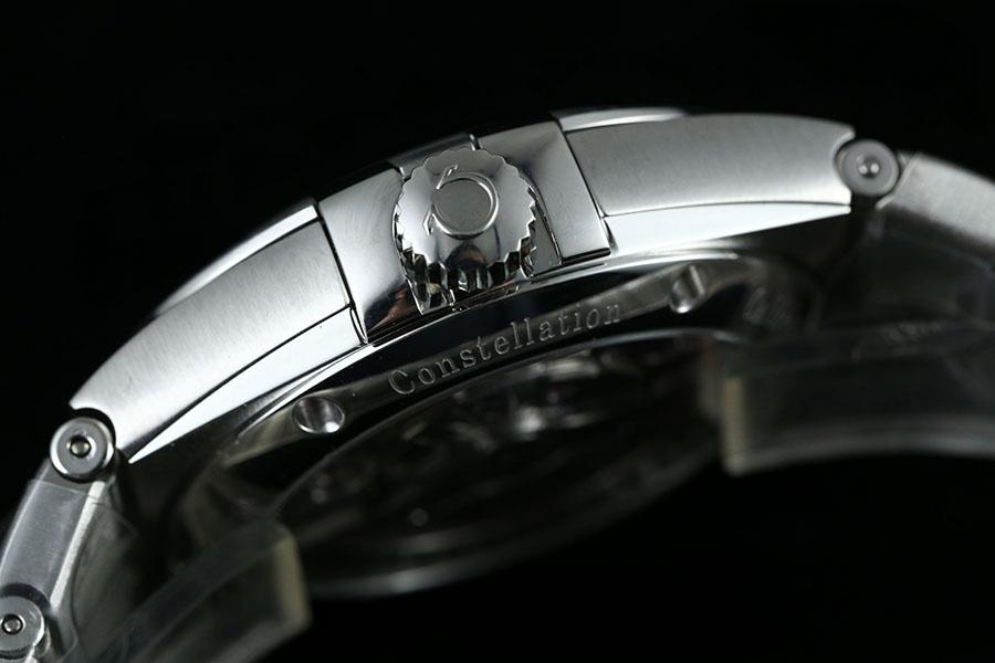 VS Factory Omega Constellation serisi baklava desenli beyaz kadran replika kol saati - 123.10.38.21.02.003 — 7. fotoğraf