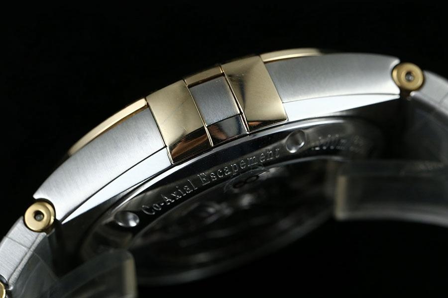 VS Factory Omega Constellation Serisi İki Renkli Altın Baklava Desenli Beyaz Kadranlı Replika Kol Saati - 123.20.38.21.02.009 — 8. fotoğraf