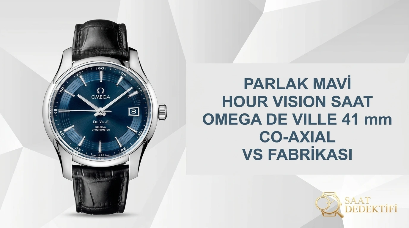 VS Factory Omega De Ville Bright Blue: 8500 mekanizması ile orijinalin detaylı karşılaştırmalı incelemesi - Arka Kapak ve Mekanizma Detayı