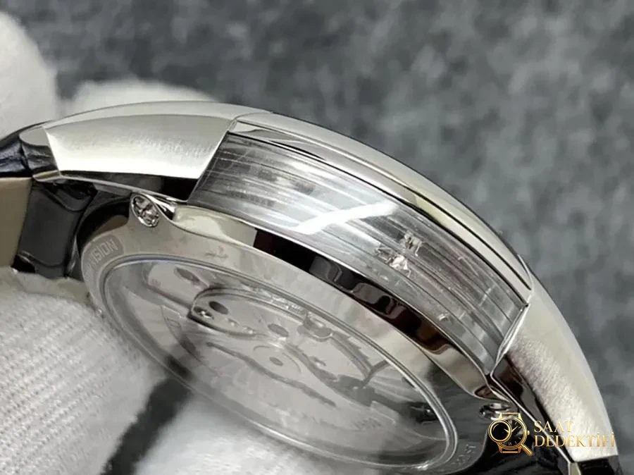 VS Factory Omega De Ville [Parlak Beyaz] 8500 model replika kol saati - VS Watch - Bilezik, Toka ve Klips Mekanizması