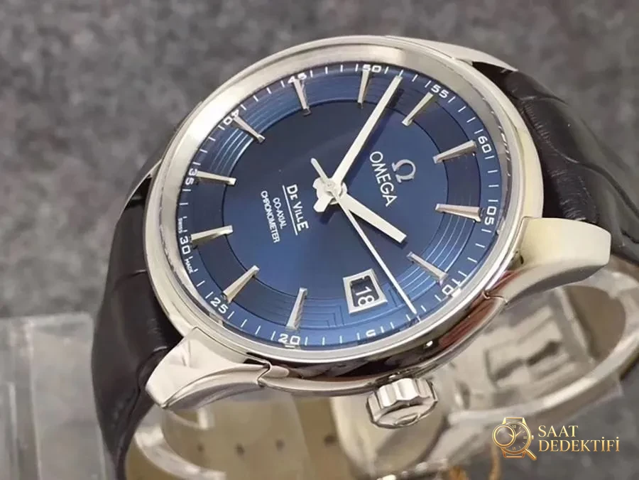 VS Factory Omega De Ville [Parlak Mavi] 8500 Replika Saat - VS Saat - Kasa Profili ve Kurma Kolu İncelemesi