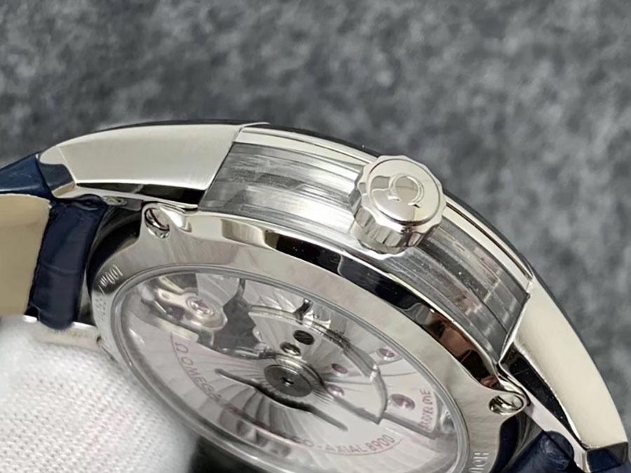 VS Factory Omega De Ville [Parlak Mavi] 8900 Replika Saat - VS Saat — 6. fotoğraf
