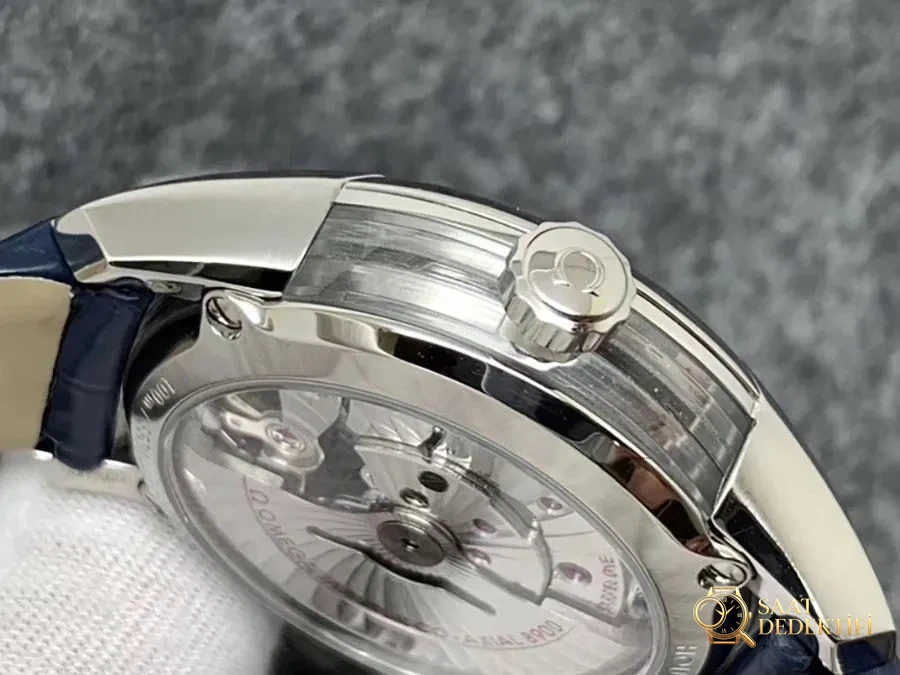 VS Factory Omega De Ville [Bright Blue] 8900 Replica Watch - VS Watch - Macro Dial and Index Workmanship