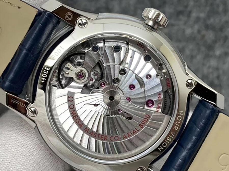 VS Factory Omega De Ville [Parlak Mavi] 8900 Replika Saat - VS Saat — 8. fotoğraf