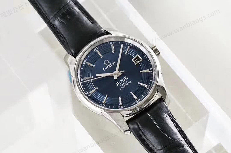 VS Factory Omega De Ville Parlak Mavi orijinal karşılaştırması — 2. fotoğraf