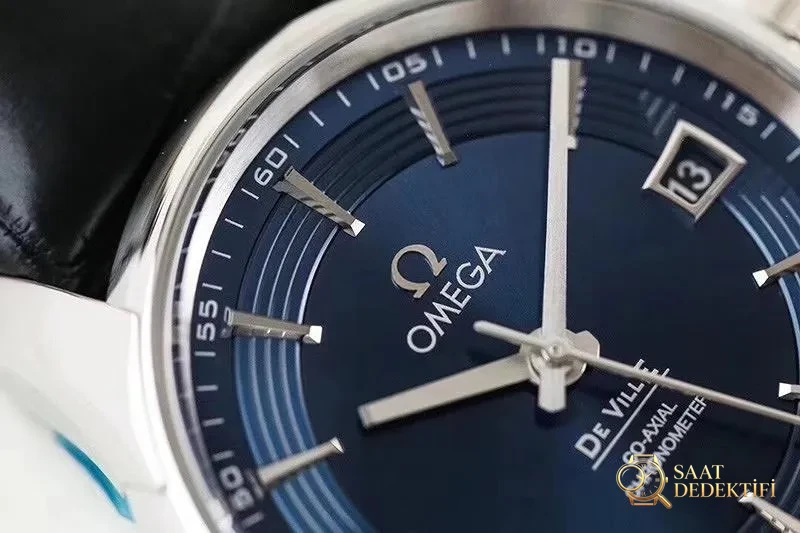 VS Factory Omega De Ville Parlak Mavi orijinal karşılaştırması - Bilezik, Toka ve Klips Mekanizması