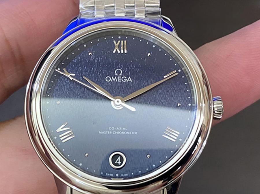VS Factory Omega De Ville Serisi 34 mm Mavi Kadranlı Kadın Kol Saati - VS Saat — 3. fotoğraf