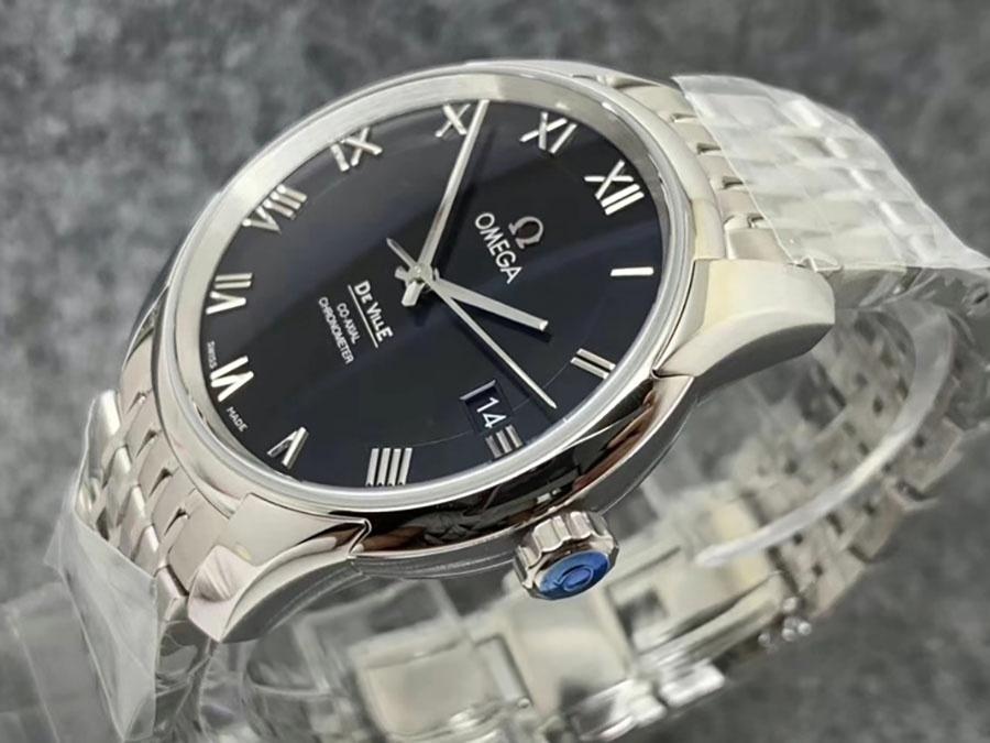 VS Factory Omega De Ville Serisi Siyah Kadran Replika Saat - VS Saat — 3. fotoğraf