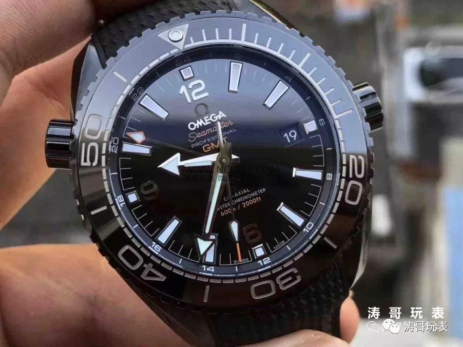 VS Factory Omega Deep Black Seamaster Planet Ocean 600M seramik saat nasıl? Orijinalle karşılaştırmalı inceleme var mı? — 12. fotoğraf
