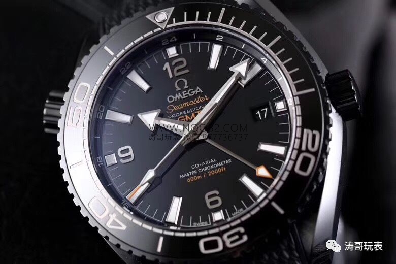 VS Factory Omega Deep Black Seamaster Planet Ocean 600M seramik saat nasıl? Orijinalle karşılaştırmalı inceleme var mı? — 14. fotoğraf
