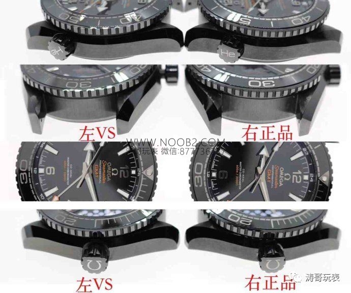 VS Factory Omega Deep Black Seamaster Planet Ocean 600M seramik saat nasıl? Orijinalle karşılaştırmalı inceleme var mı? — 19. fotoğraf