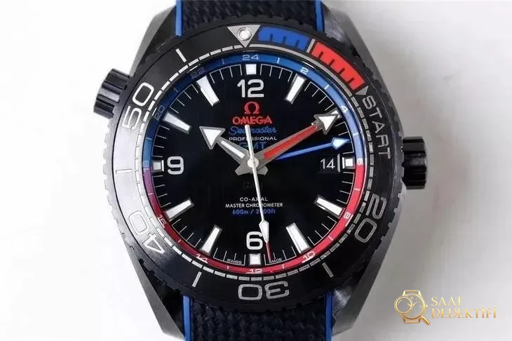 VS Factory Omega Deep Black serisinin kaç modeli var? Yeni Zelanda Takımı kırmızı-mavi versiyonu, tam seramik 8906 mekanizmasıyla nasıl? - Bilezik, Toka ve Klips Mekanizması