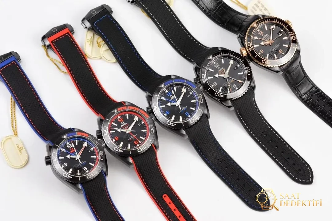 VS Factory Omega Deep Sea of Red Seamaster 600 tam seramik saatin işçiliği nasıl? - Makro Kadran ve İndeks İşçiliği