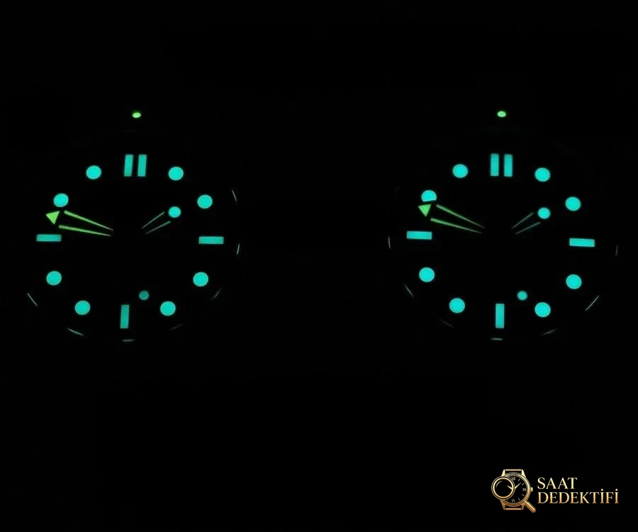 VS Factory Omega gerçek-replika karşılaştırması - Seamaster 300 tam seramik siyah model - Klips Kilidi ve Lazer Damgalar